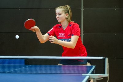 Nervenstark: Sophie Schädlich gewann 3 Einzel im 5. Satz!