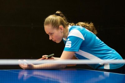 Margarita Tischenko hatte mit zwei Einzel- und einem Doppelerfolg erheblichen Anteil am Sieg ihres Teams!